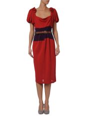 DAVID SZETO - Vestito longuette