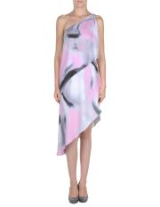 HALSTON - Robe mi-longue
