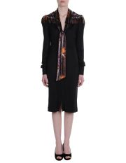 CLASS ROBERTO CAVALLI - Wadenlanges Kleid