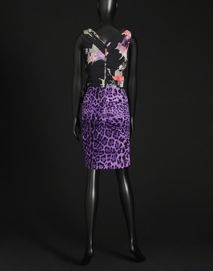 Draped shift dress - Short dresses - Dolce&Gabbana - Summer 2014 Draped shift dress - Short dresses - Dolce&Gabbana - Summer 2014