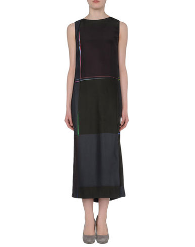 ZOOM JIL SANDER NAVY - Long dress