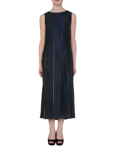 ZOOM JIL SANDER NAVY - Long dress