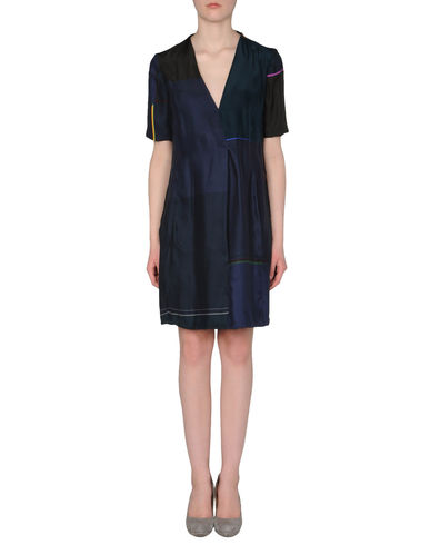 ZOOM JIL SANDER NAVY - Short dress