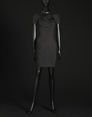 Abito corto in gabardina stretch - Vestiti corti - Dolce&Gabbana - Estate 2014 Abito corto in gabardina stretch - Vestiti corti - Dolce&Gabbana - Estate 2014