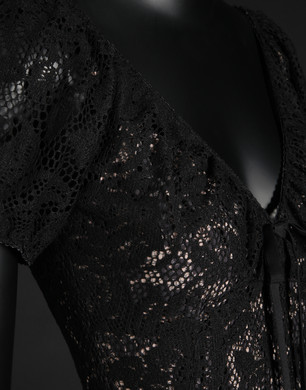 Filet lace dress - Short dresses - Dolce&Gabbana - Summer 2014 Filet lace dress - Short dresses - Dolce&Gabbana - Summer 2014