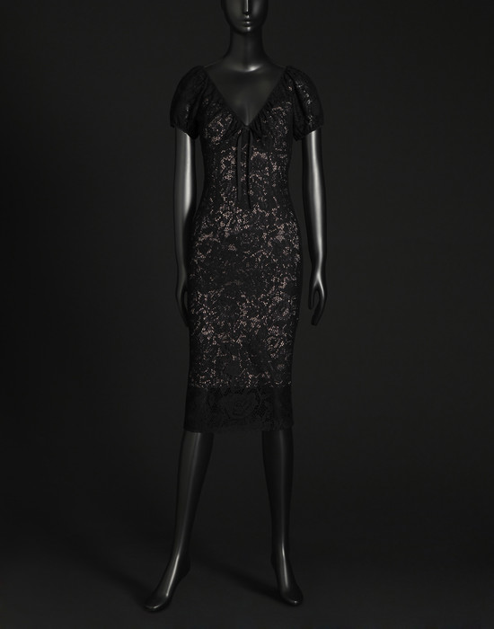 Filet lace dress - Short dresses - Dolce&Gabbana - Summer 2014 Filet lace dress - Short dresses - Dolce&Gabbana - Summer 2014