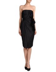 DONNA KARAN - Wadenlanges Kleid