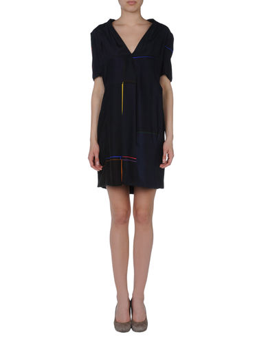 ZOOM JIL SANDER NAVY - Short dress