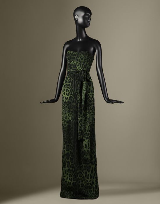 ABITO LUNGO STAMPA LEOPARDO - Abiti da Sera - Dolce&Gabbana - Inverno 2014 ABITO LUNGO STAMPA LEOPARDO - Abiti da Sera - Dolce&Gabbana - Inverno 2014