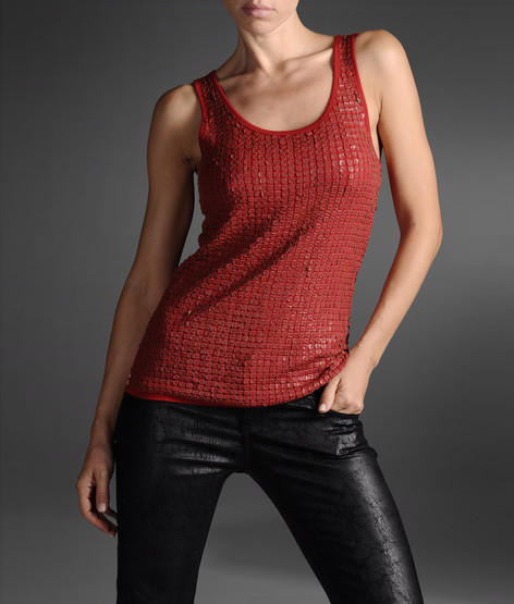 Sleeveless top