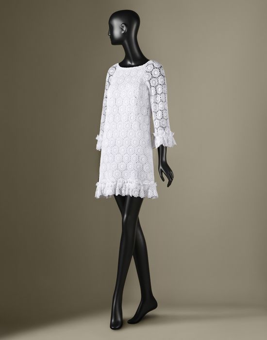 ABITO CORTO IN PIZZO - Vestiti corti - Dolce&Gabbana - Inverno 2015 ABITO CORTO IN PIZZO - Vestiti corti - Dolce&Gabbana - Inverno 2015