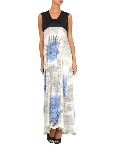 ZOOM COSÌ NERO QUASI BLUE - Long dress