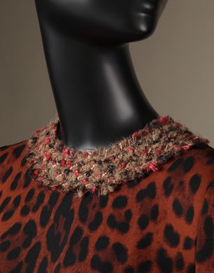 ABITO LONGUETTE MIX AND MATCH - Vestiti longuette - Dolce&Gabbana - Inverno 2014 ABITO LONGUETTE MIX AND MATCH - Vestiti longuette - Dolce&Gabbana - Inverno 2014