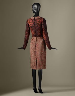 ABITO LONGUETTE MIX AND MATCH - Vestiti longuette - Dolce&Gabbana - Inverno 2014 ABITO LONGUETTE MIX AND MATCH - Vestiti longuette - Dolce&Gabbana - Inverno 2014