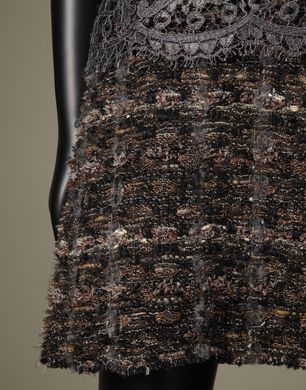 ROBE COURTE « MIX-AND-MATCH » - Robes courtes - Dolce&Gabbana - Hiver 2014 ROBE COURTE « MIX-AND-MATCH » - Robes courtes - Dolce&Gabbana - Hiver 2014