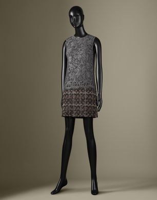ROBE COURTE « MIX-AND-MATCH » - Robes courtes - Dolce&Gabbana - Hiver 2014 ROBE COURTE « MIX-AND-MATCH » - Robes courtes - Dolce&Gabbana - Hiver 2014