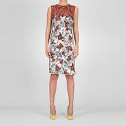Studded Silk Primerose Print Dress - Dress - BOTTEGA VENETA - PE13 - 3650