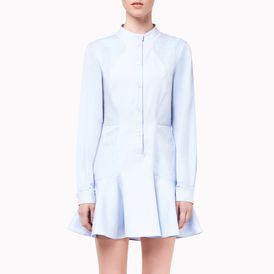 STELLA McCARTNEY, Mini, Light Blue Paneled Shirt Dress