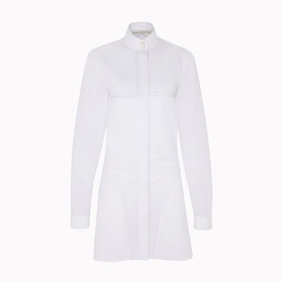 Stella McCartney, White Washed Poplin Susanna Dress