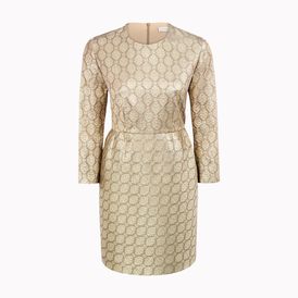 STELLA McCARTNEY, Gown, Gold Silk Lurex Ruiz Dress