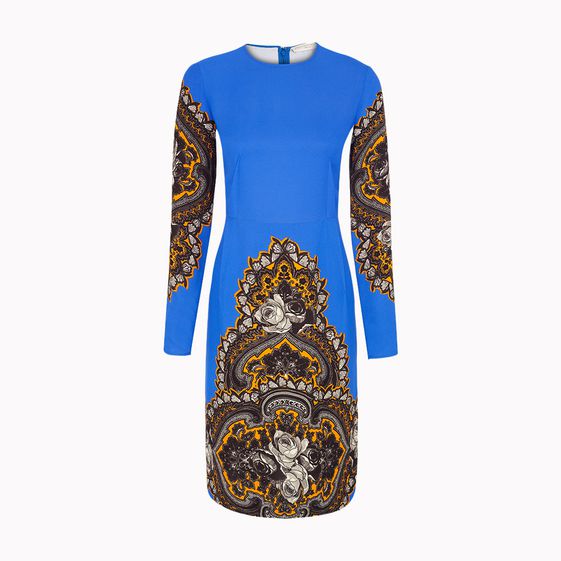 Stella McCartney,  Ornate Floral Print Barnes Dress