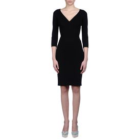STELLA McCARTNEY, Midi, Compact Jersey Long Sleeves Dress 
