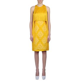 STELLA McCARTNEY, Gown, Citrus Mix Cady Walker Dress