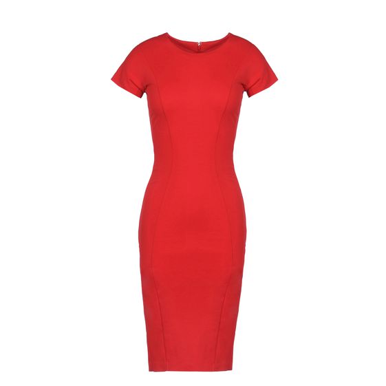 Stella McCartney, Robe à manches courtes en jersey compact