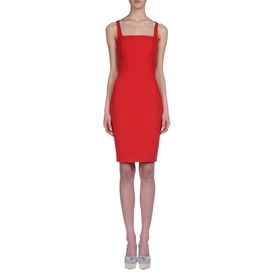 STELLA McCARTNEY, Knee Length, Compact Jersey Strappy Dress 