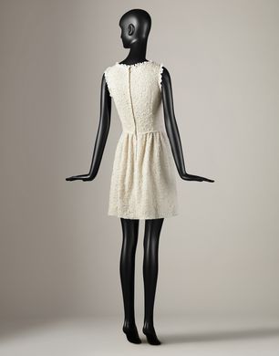 CROCHET TRIMMED MINI DRESS - Short dresses - Dolce&Gabbana - Summer 2014 CROCHET TRIMMED MINI DRESS - Short dresses - Dolce&Gabbana - Summer 2014