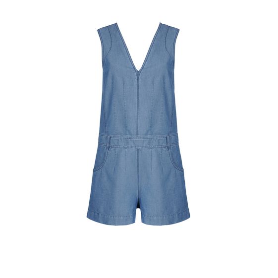 Stella McCartney, Tuta Milla Chambray Oxford 