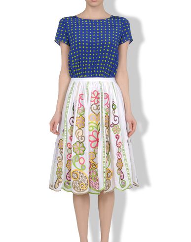 Moschino, Wadenlanges Kleid