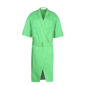 STELLA McCARTNEY, Midi, Linen Cotton Twill Kimmy Dress