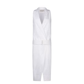 STELLA McCARTNEY, Midi, Linen Cotton Twill Nikolina Dress