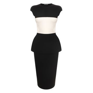 ALEXANDER MCQUEEN, Mid-length Dress, Block Stretch Pencil Dress