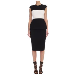 ALEXANDER MCQUEEN, Mid-length Dress, Block Stretch Pencil Dress