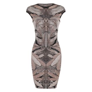 ALEXANDER MCQUEEN, Pencil Dress, Dragonfly Jacquard Pencil Dress