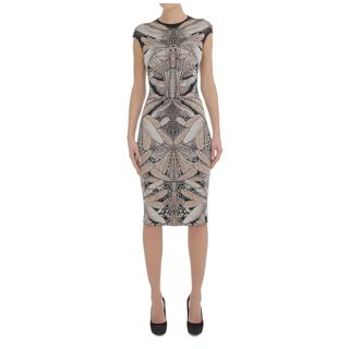 ALEXANDER MCQUEEN, Pencil Dress, Dragonfly Jacquard Pencil Dress