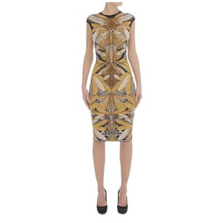 ALEXANDER MCQUEEN, Pencil Dress, Dragonfly Jacquard Pencil Dress