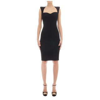ALEXANDER MCQUEEN, Mid-length Dress, Cap Sleeve Pencil Dress