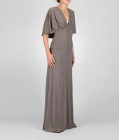 Bottega Veneta® Studded Crepe Viscose Jersey Dress Bottega Veneta® Studded Crepe Viscose Jersey Dress