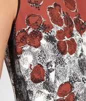 Bottega Veneta® Studded Silk Primerose Print Dress Bottega Veneta® Studded Silk Primerose Print Dress