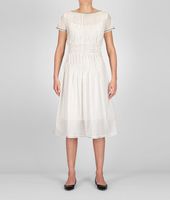 Bottega Veneta® Stitching Cotton Dress Bottega Veneta® Stitching Cotton Dress