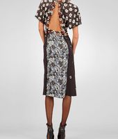 Bottega Veneta® Silk Embroidered Marguerite Print Dress Bottega Veneta® Silk Embroidered Marguerite Print Dress