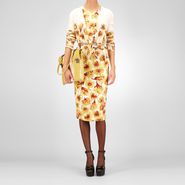 Crepe Tulip Print Dress - Dress - BOTTEGA VENETA - PE13 - 634