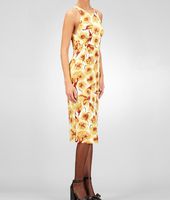 Bottega Veneta® Crepe Tulip Print Dress Bottega Veneta® Crepe Tulip Print Dress