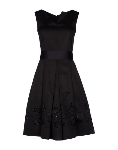 ZOOM JIL SANDER NAVY - Knee-length dress