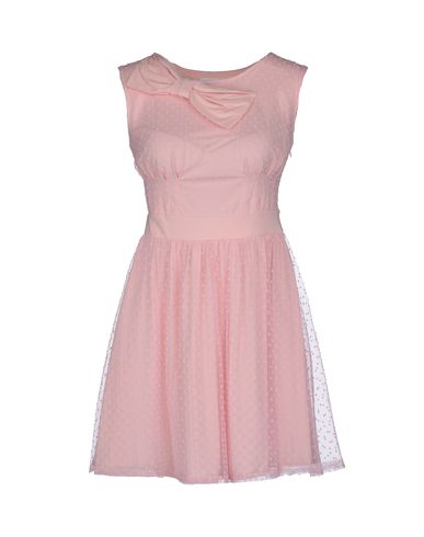ZOOM PINK BOW - Short dress