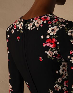 SICILIA FLORAL PRINT SHEATH DRESS - 3/4 length dresses - Dolce&Gabbana - Winter 2015 SICILIA FLORAL PRINT SHEATH DRESS - 3/4 length dresses - Dolce&Gabbana - Winter 2015