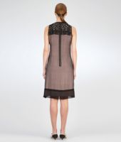 Bottega Veneta® Kleid aus Seide mit bestickten Fransen Multicolor Bottega Veneta® Kleid aus Seide mit bestickten Fransen Multicolor